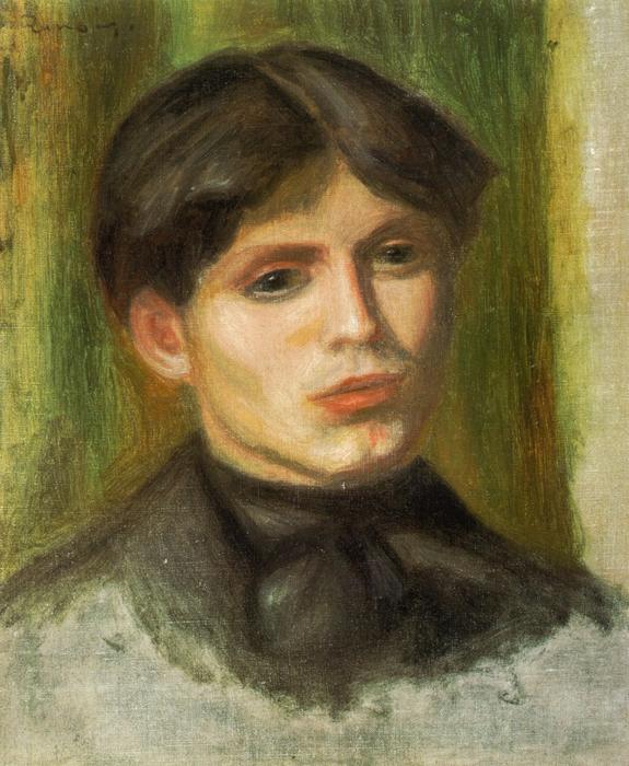 Woman's Head 10 — Pierre-auguste Renoir