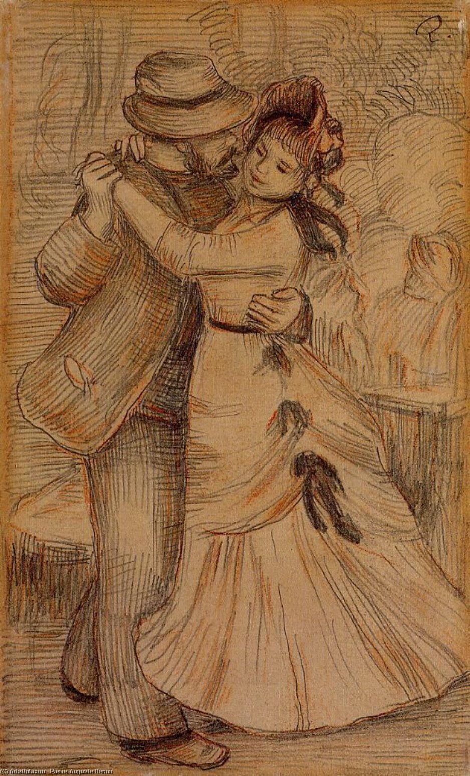 Dance In The Country — Pierre-auguste Renoir