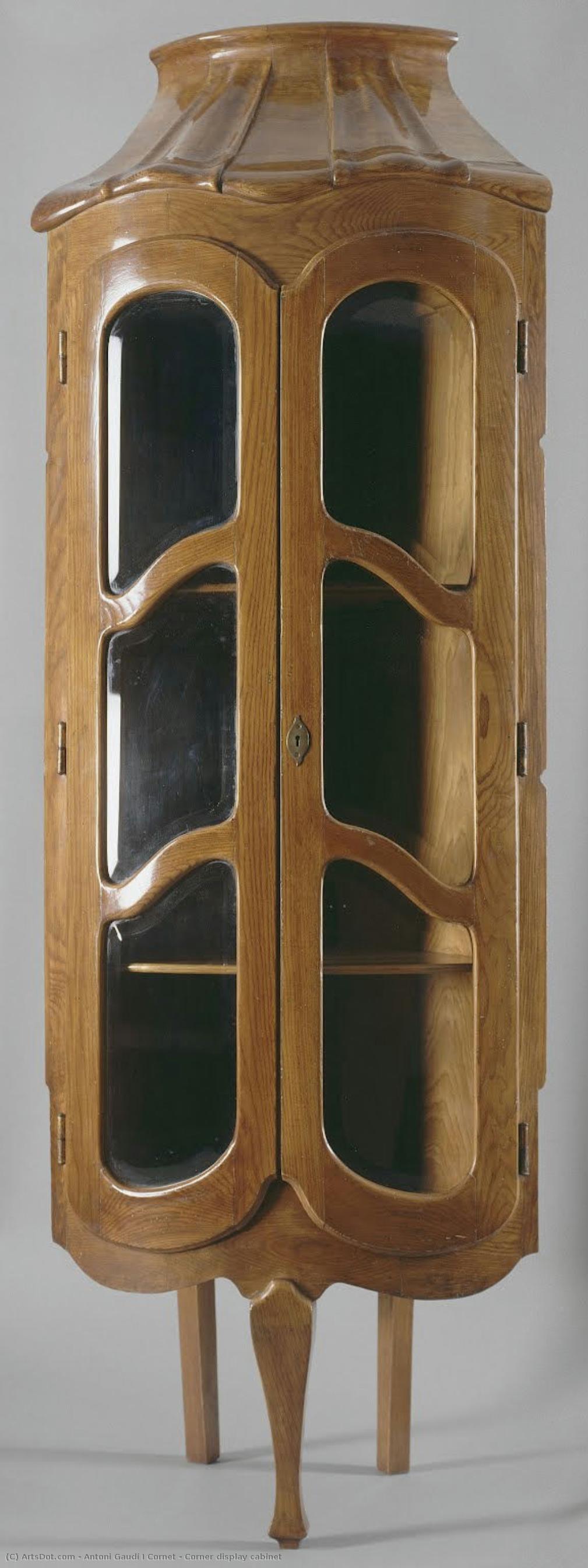 Corner Display Cabinet — Antoni Gaudí