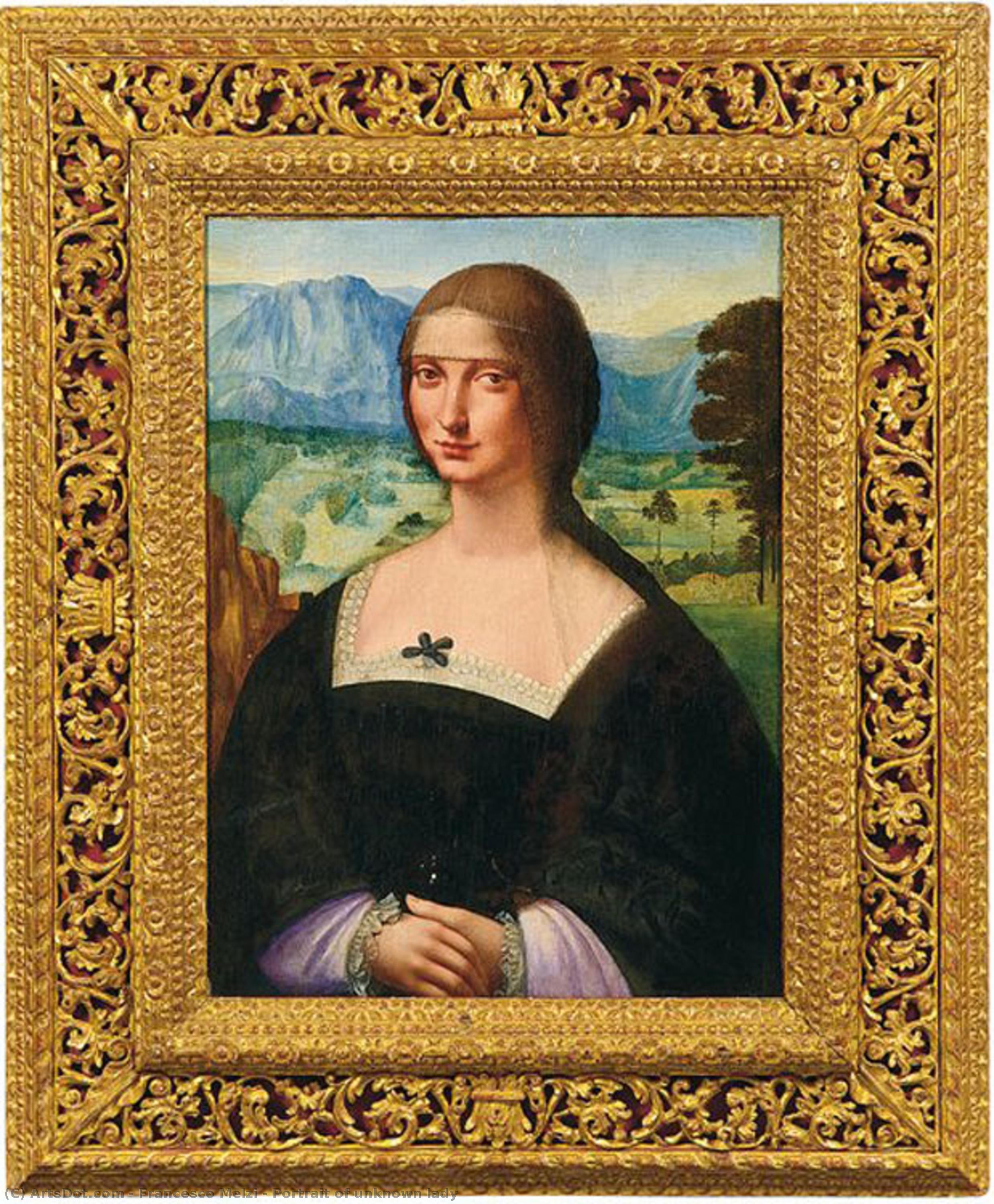 Portrait Of Unknown Lady — Francesco Melzi