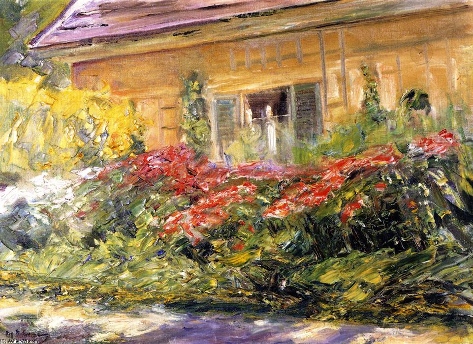Flowers At The Gardener's House Toward The North — Max Liebermann