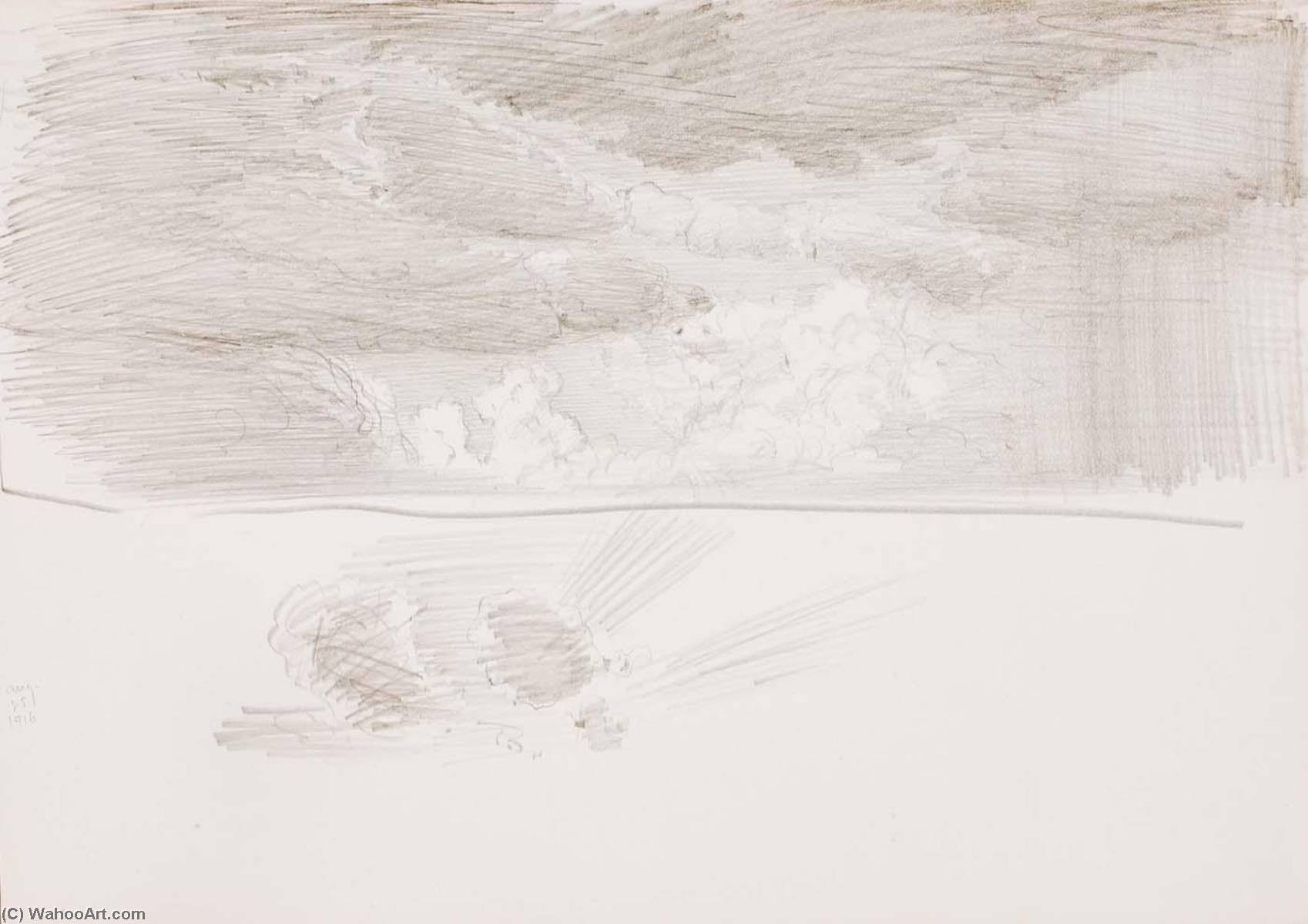 (untitled) (cloud Study) — George Elbert Burr