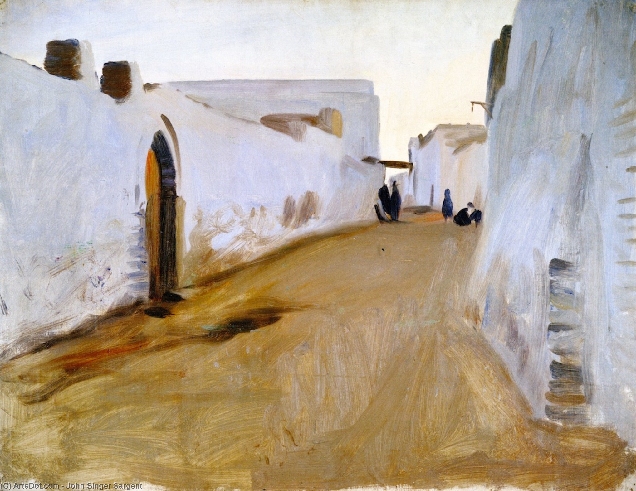 Street Scene — John Singer Sargent
