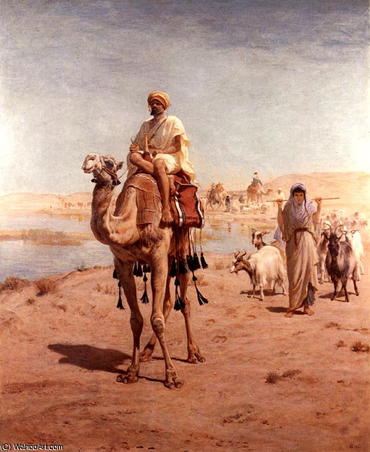 Moving To Fresh Pastures — Frederick Goodall