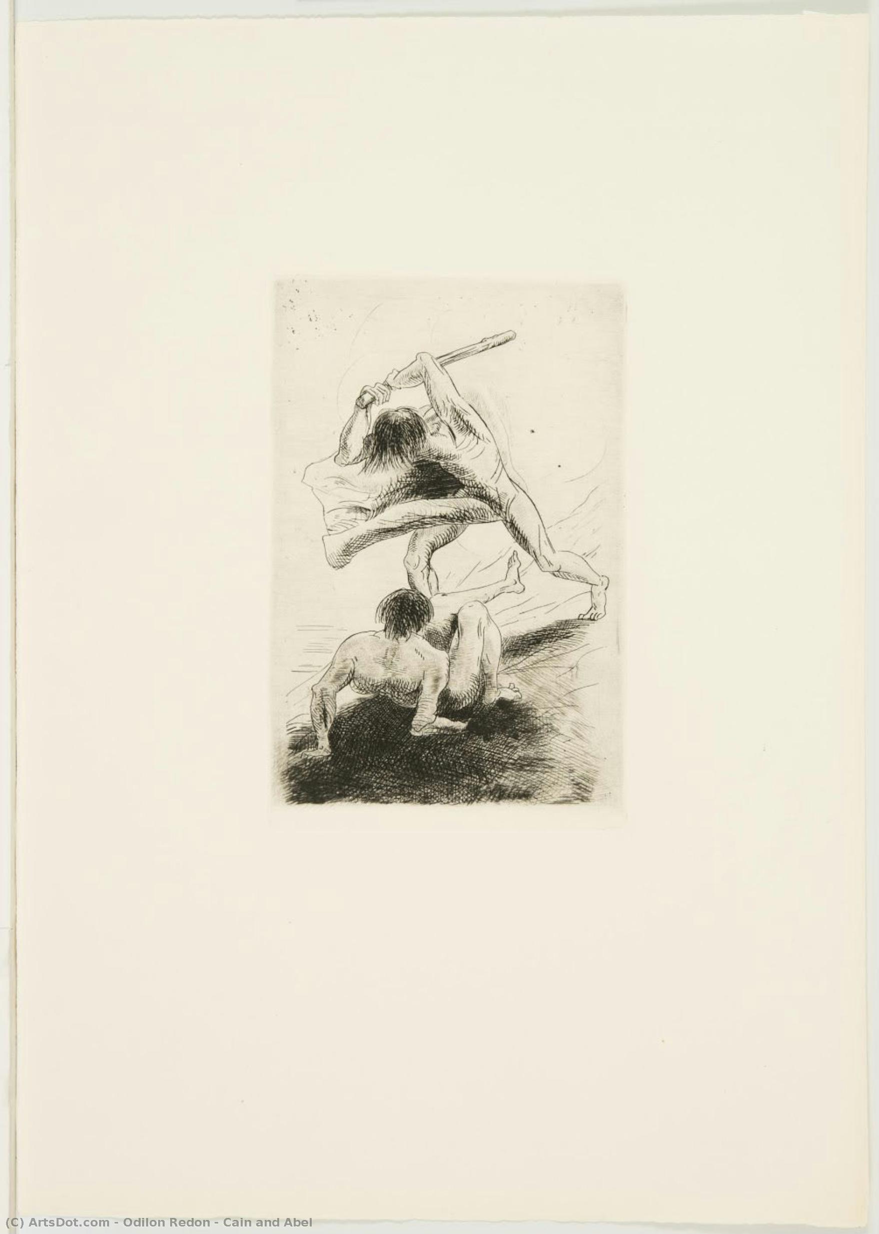 Cain And Abel — Odilon Redon