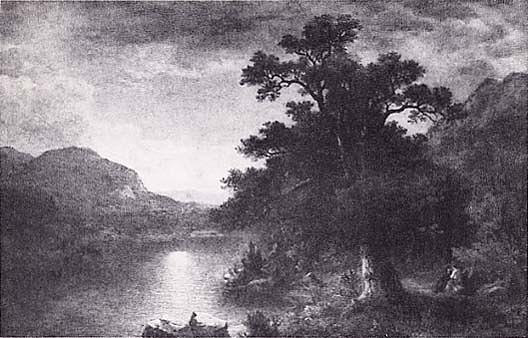 The Trysting Tree, (painting) — Asher Brown Durand