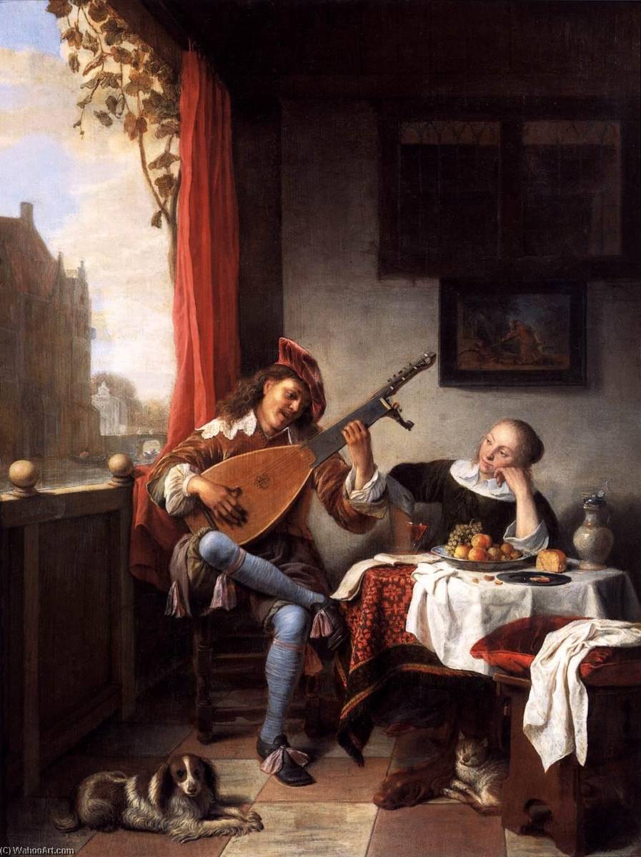 The Lute Player — Hendrik Martensz Sorgh