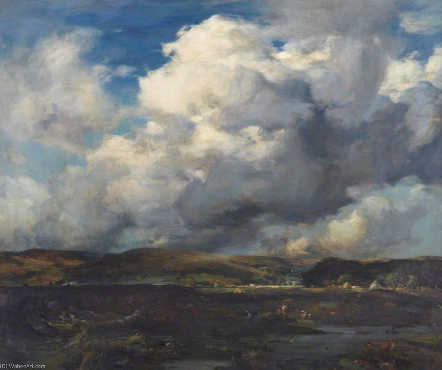 Landscape, The Plains Of Lora — John Campbell Mitchell