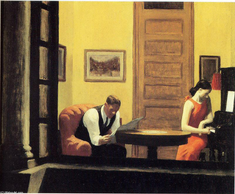 Room In New York — Edward Hopper