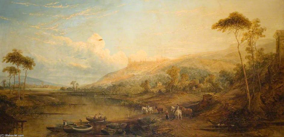 Evening, Arundel Castle, Sussex — James Baker Pyne
