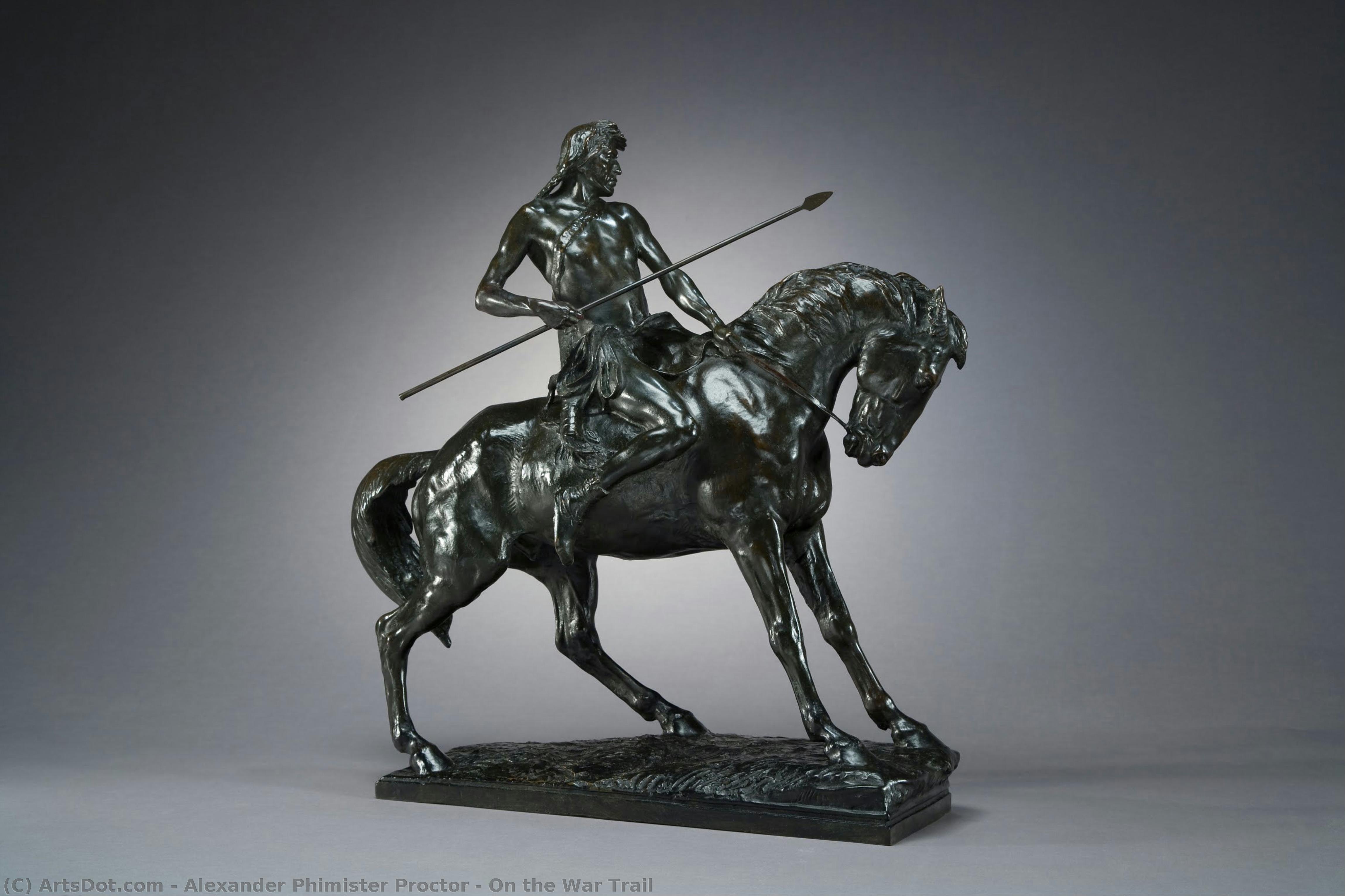On The War Trail — Alexander Phimister Proctor