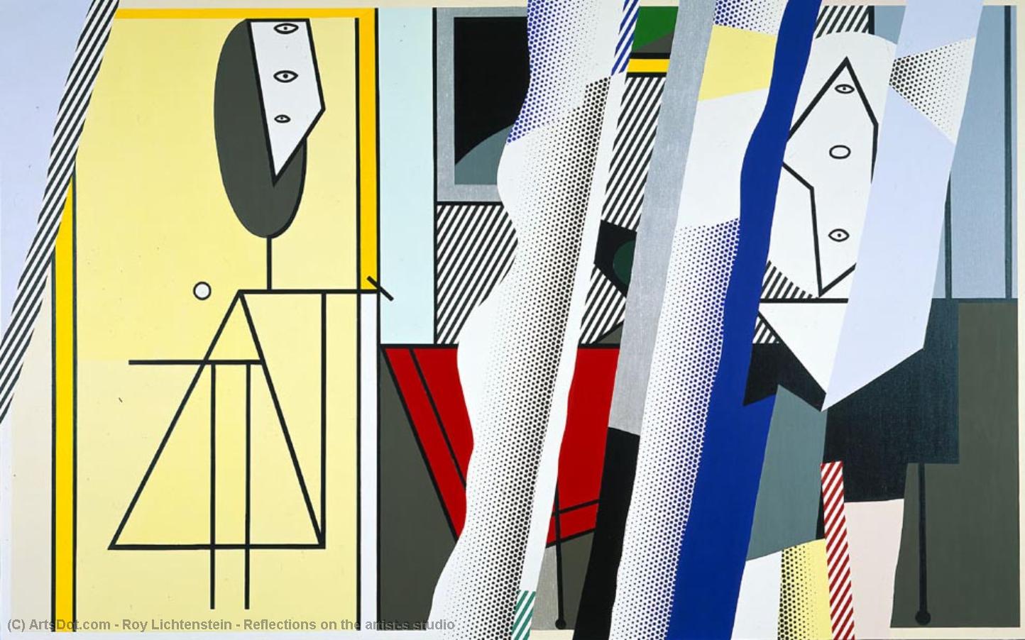 Reflektionen Über Das Atelier Des Künstlers — Roy Lichtenstein