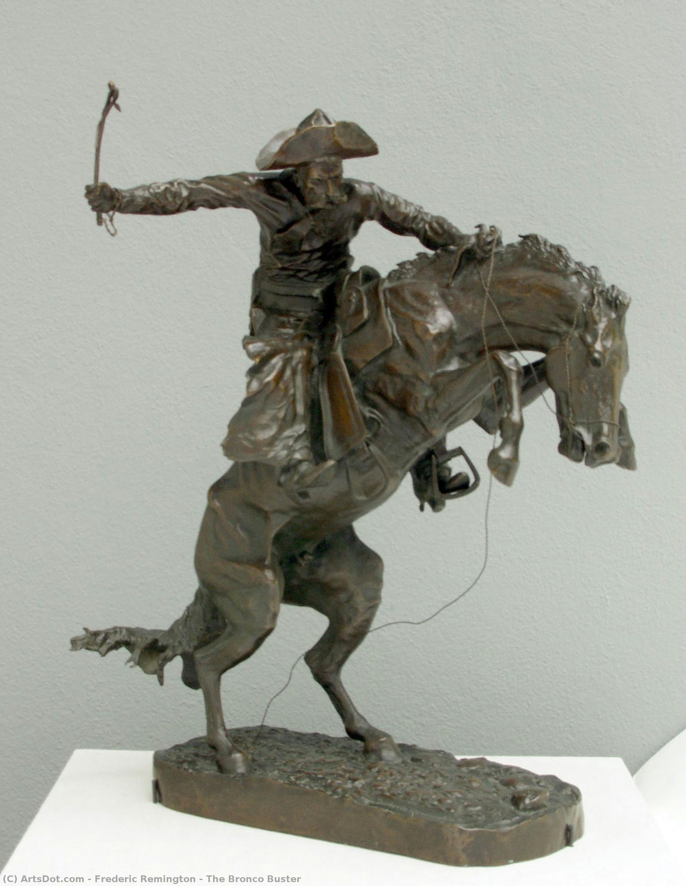 The Bronco Buster — Frederic Remington