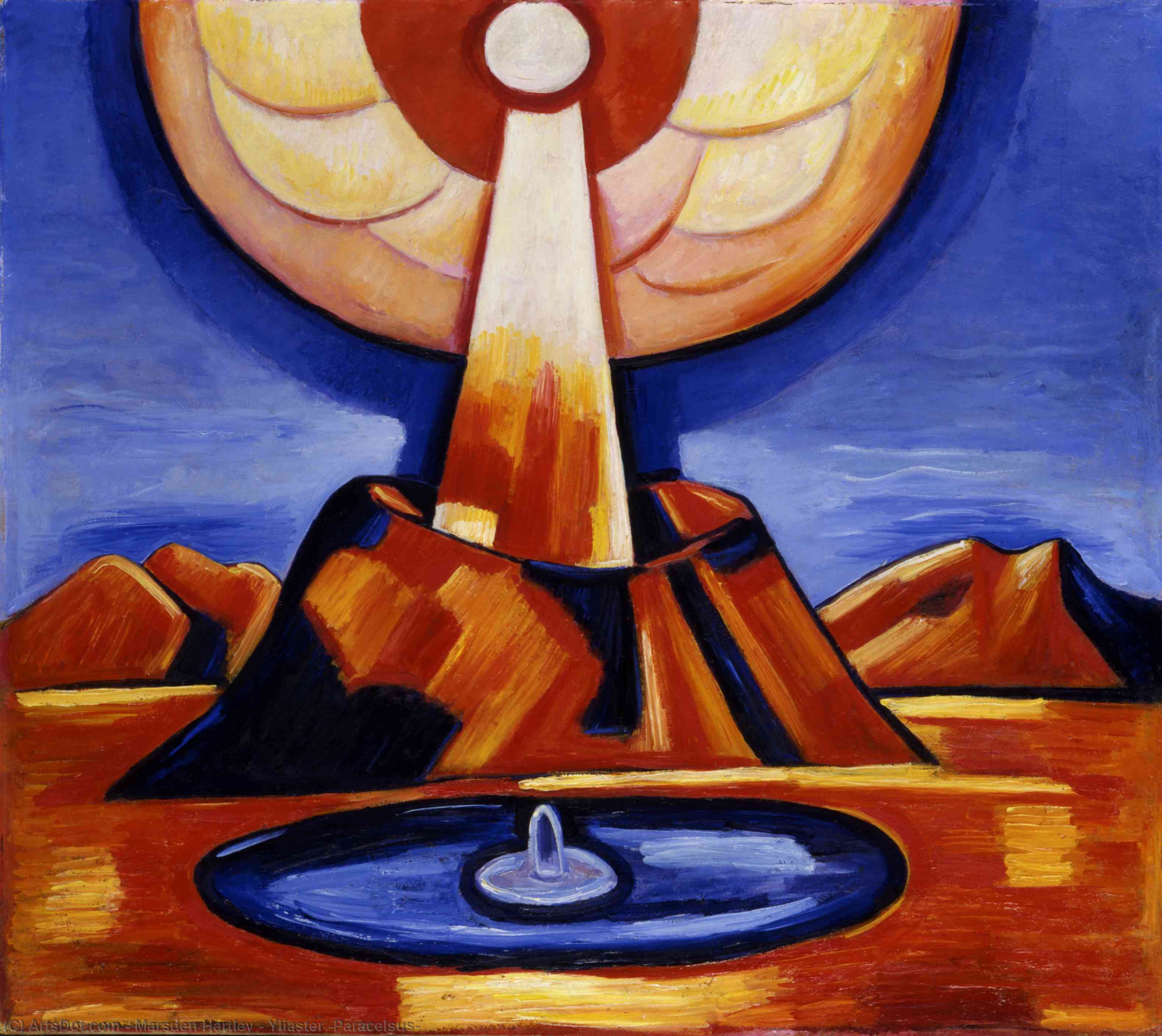Yliaster (paracelsus) — Marsden Hartley