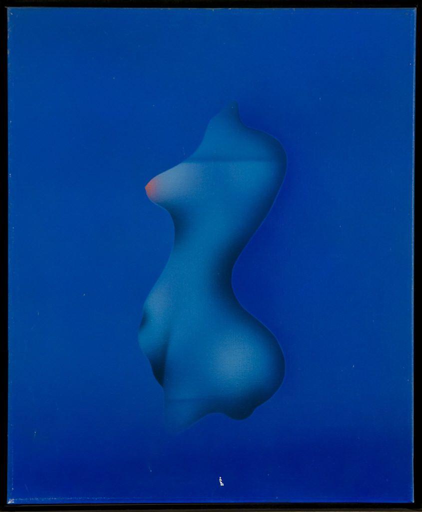 Torso Bleu — Paul Wunderlich
