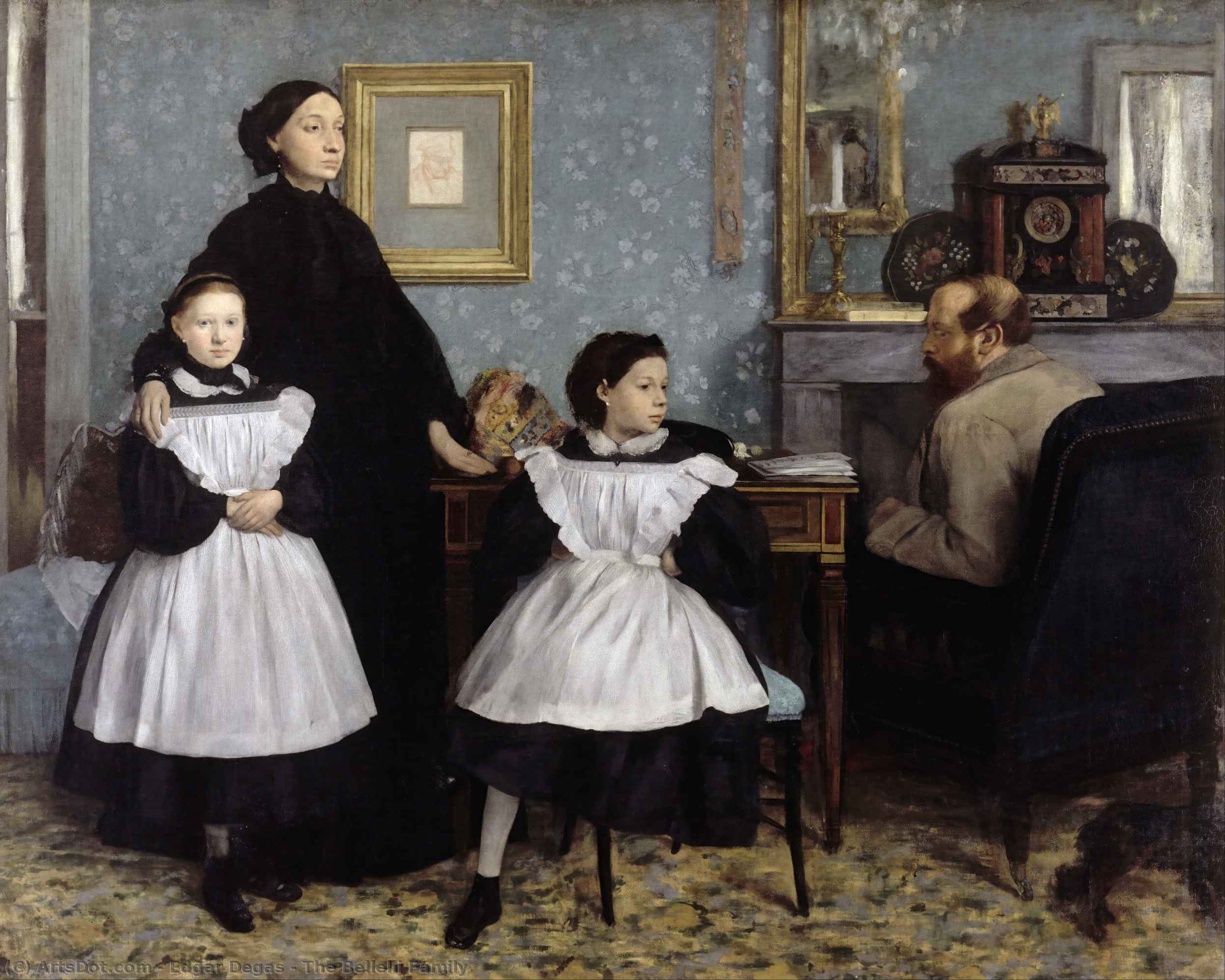The Bellelli Family — Edgar Degas