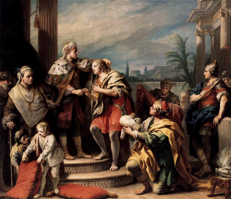 Joseph In The Pharaoh's Palace — Jacopo Amigoni