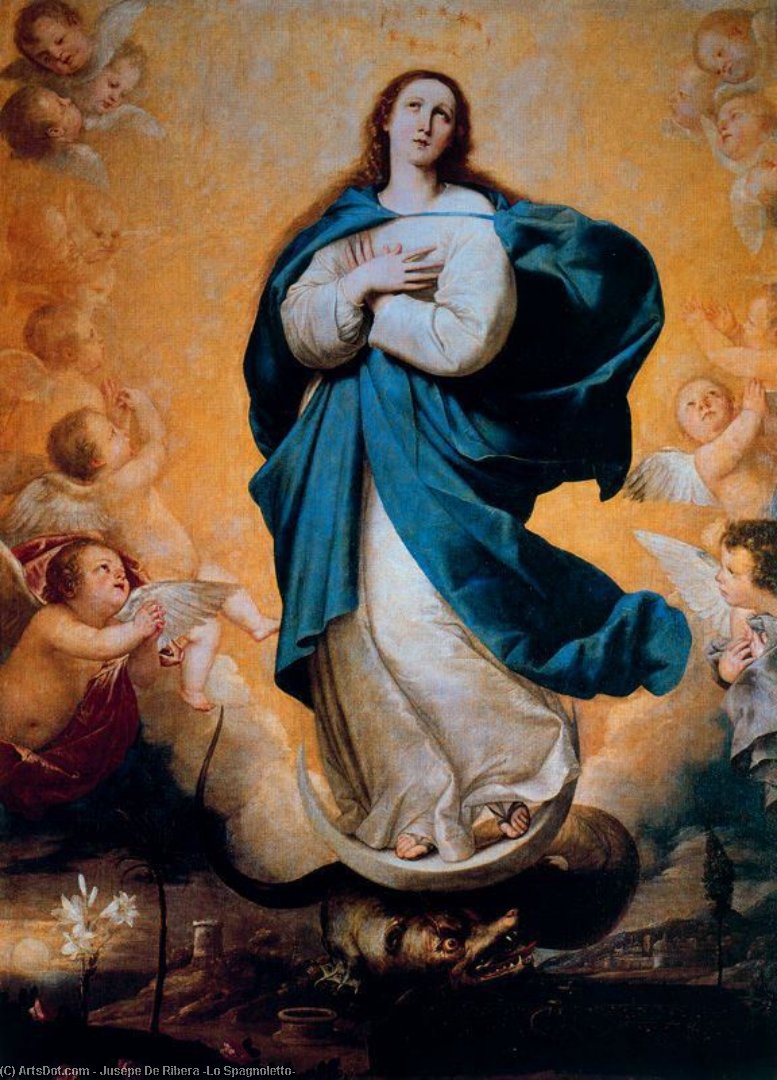 The Immaculate Conception 1 — Jusepe De Ribera