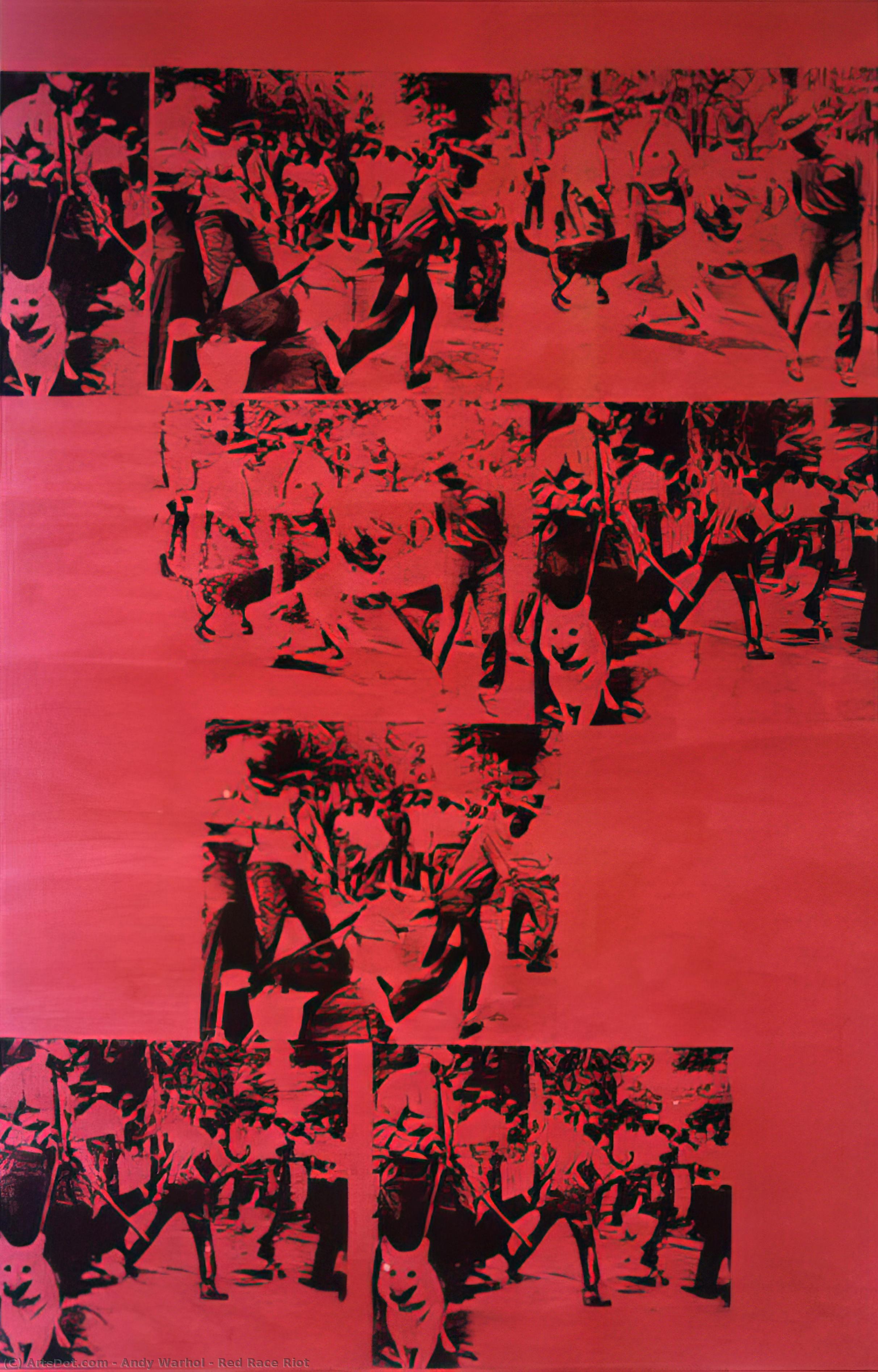 Red Race Riot — Andy Warhol