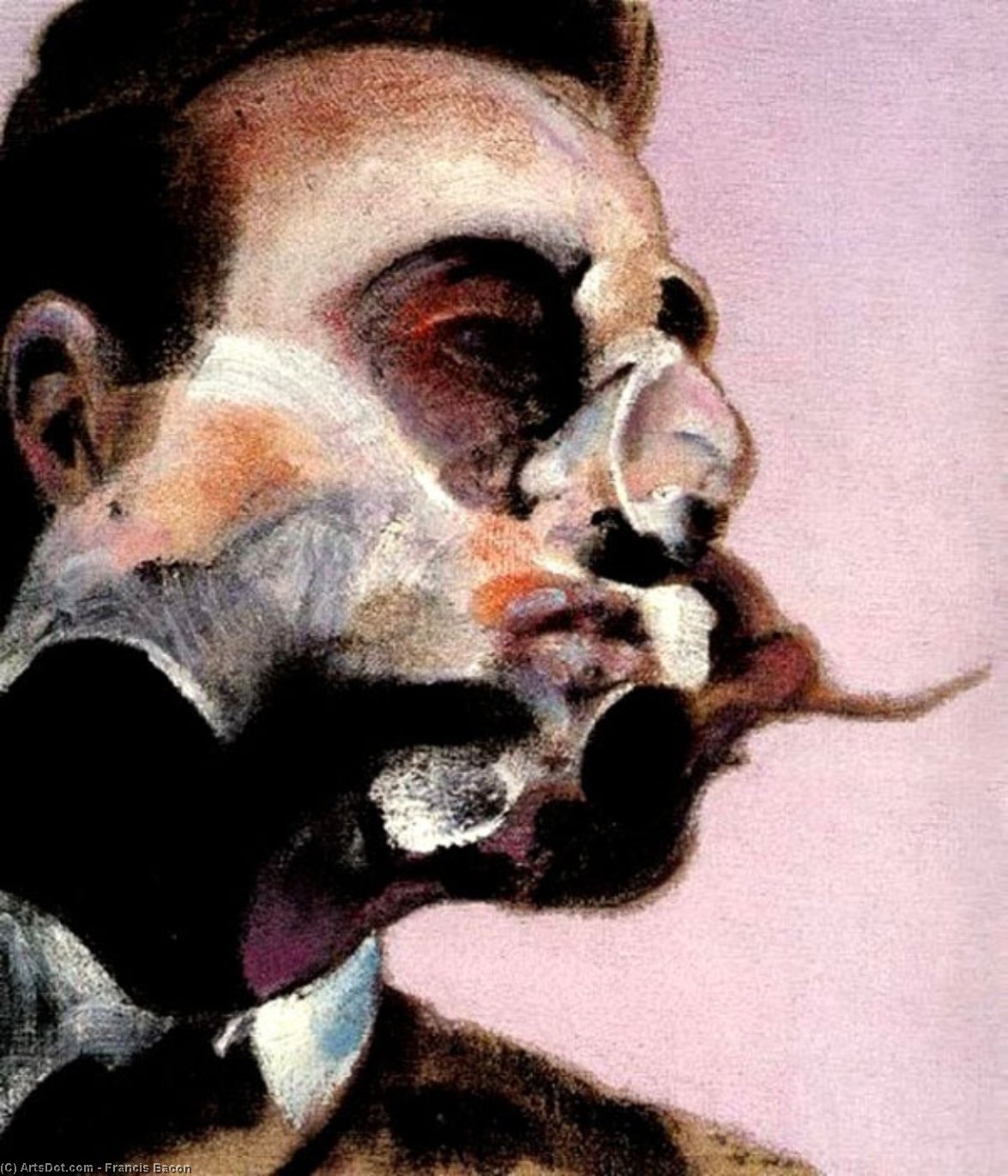 Study Of George Dyer, 1970 Left — Francis Bacon