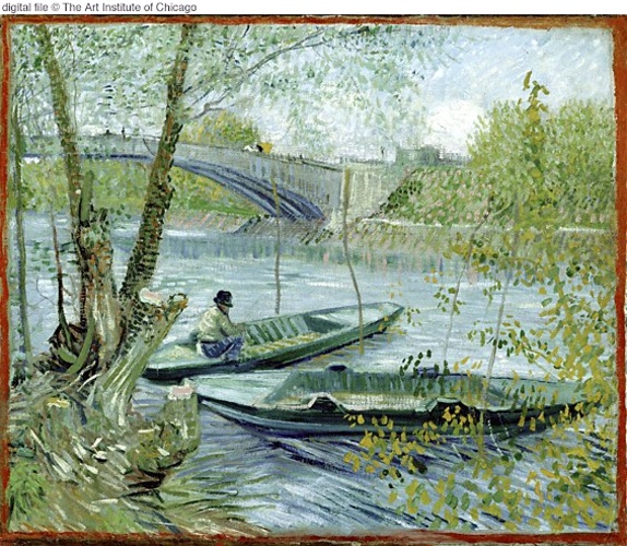 Fishing In Spring — Vincent Willem Van Gogh