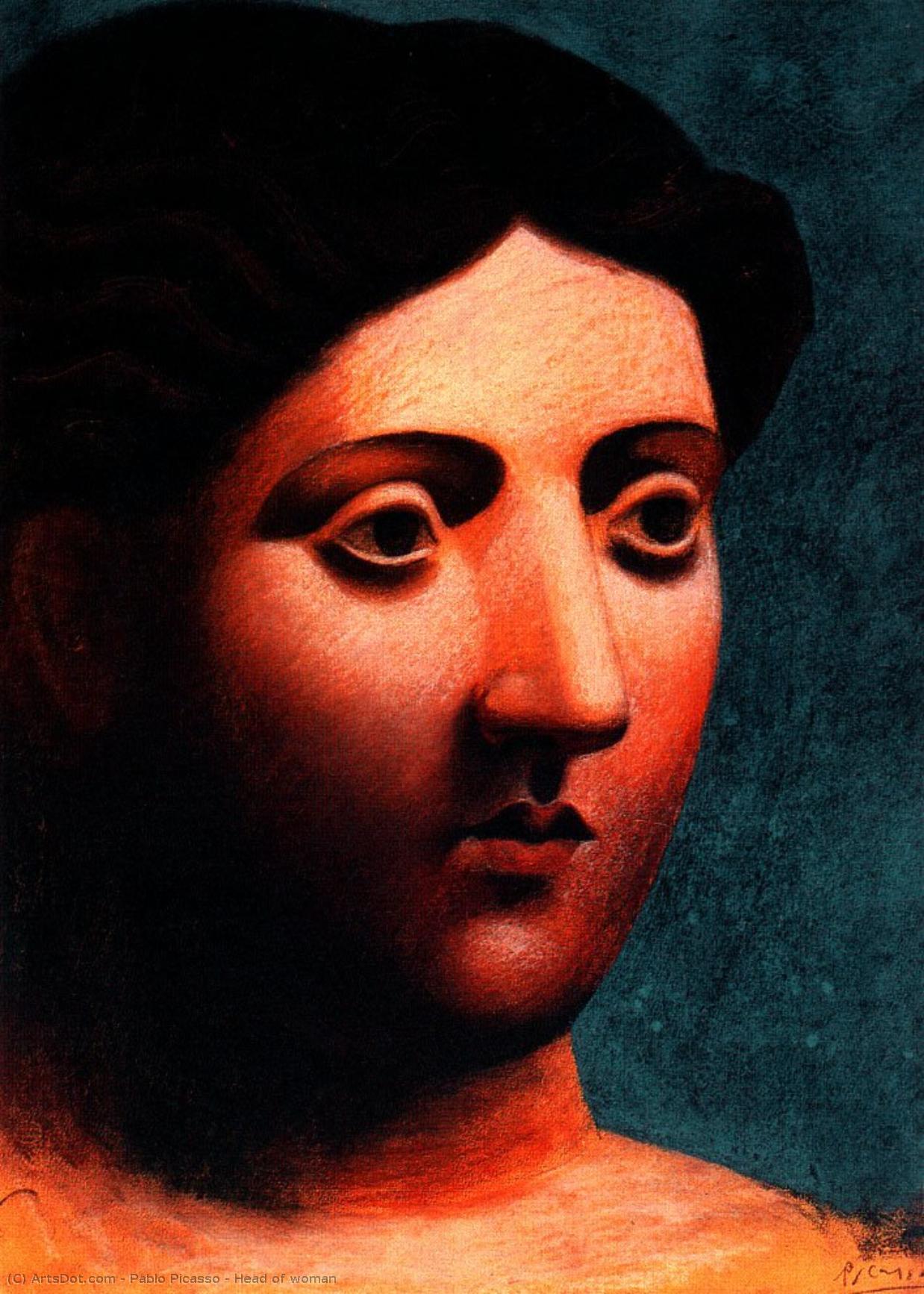 Head Of Woman — Pablo Picasso
