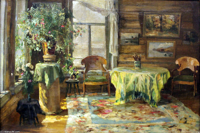 At The Dacha — Sergey Arsenievich Vinogradov