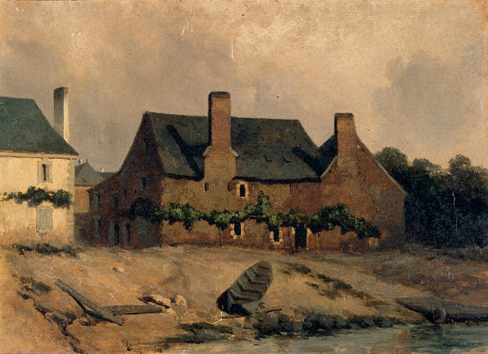 Vue De Chambellay — Prosper Barbot