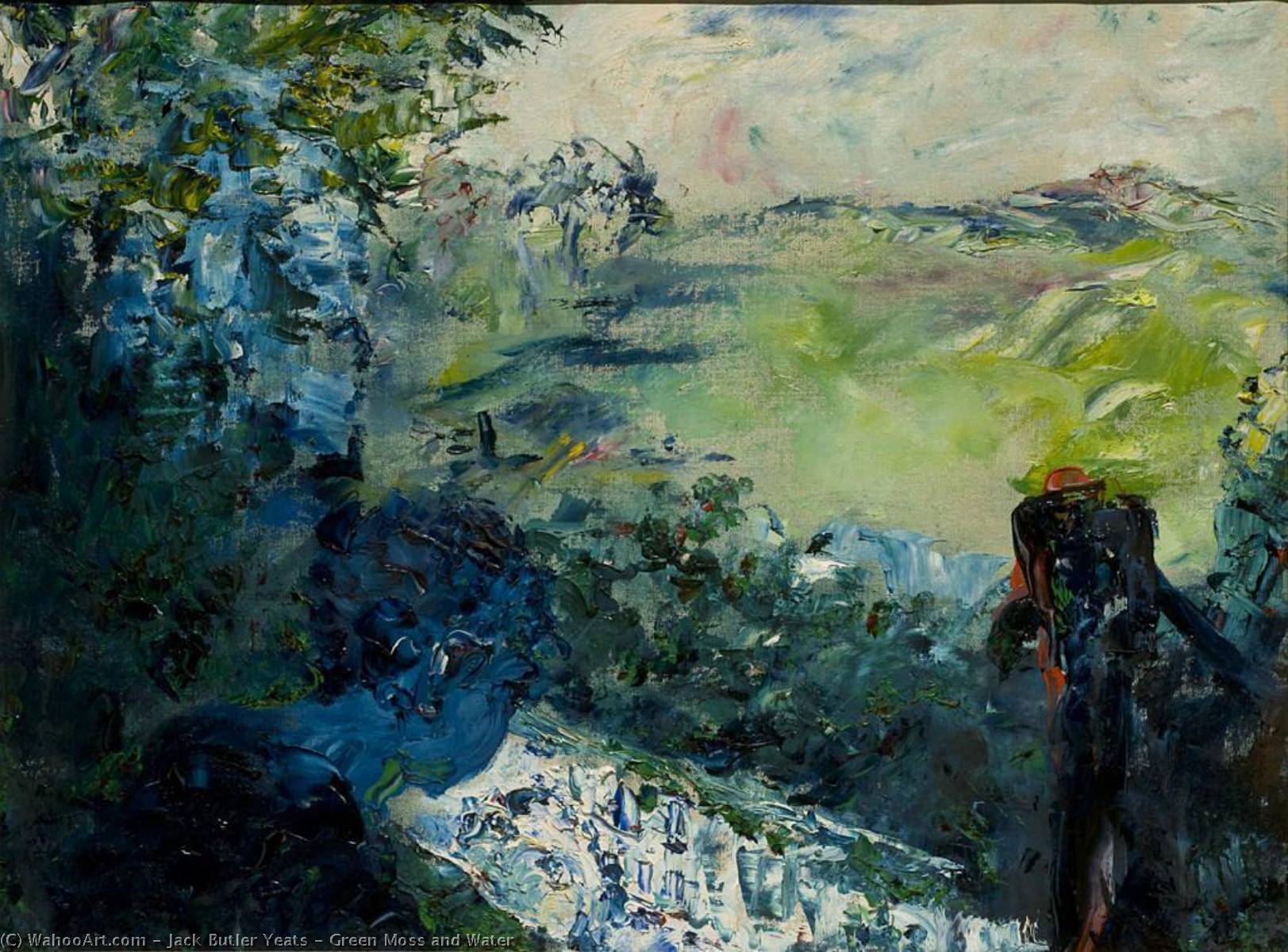 Green Moss And Water — Jack Butler Yeats
