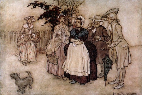 Rip Van Winkle 40 — Arthur Rackham