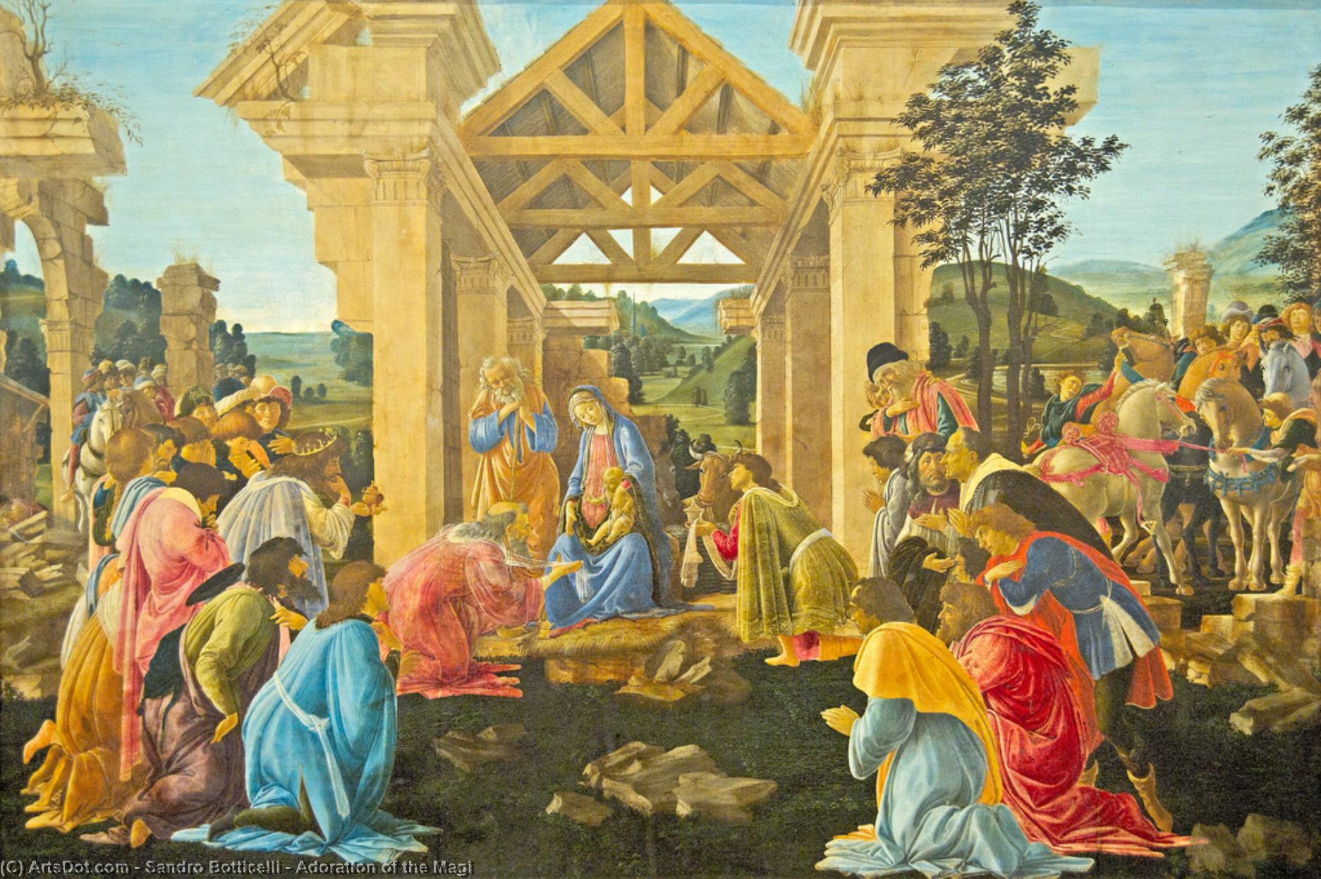 Adoration Of The Magi — Sandro Botticelli