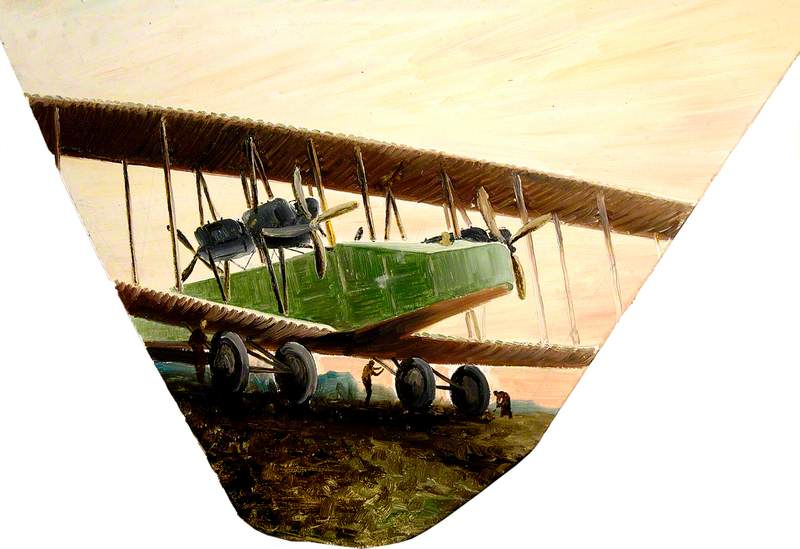 Handley Page V1500, Bircham Newton, Norfolk, 1918 — John Constable Reeve