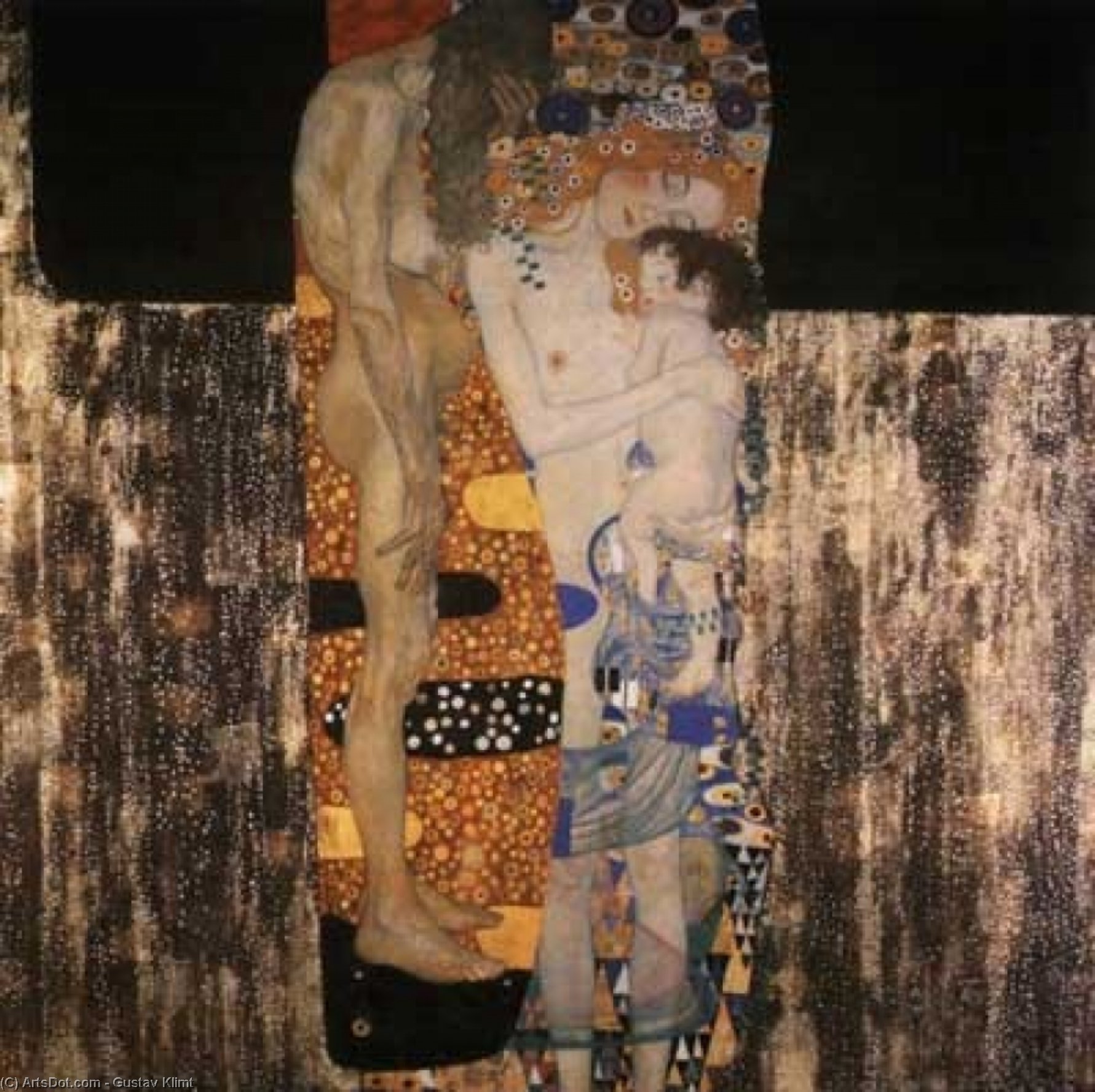 Three Ages Of Woman, The, 1905 - Private Collection — Gustav Klimt