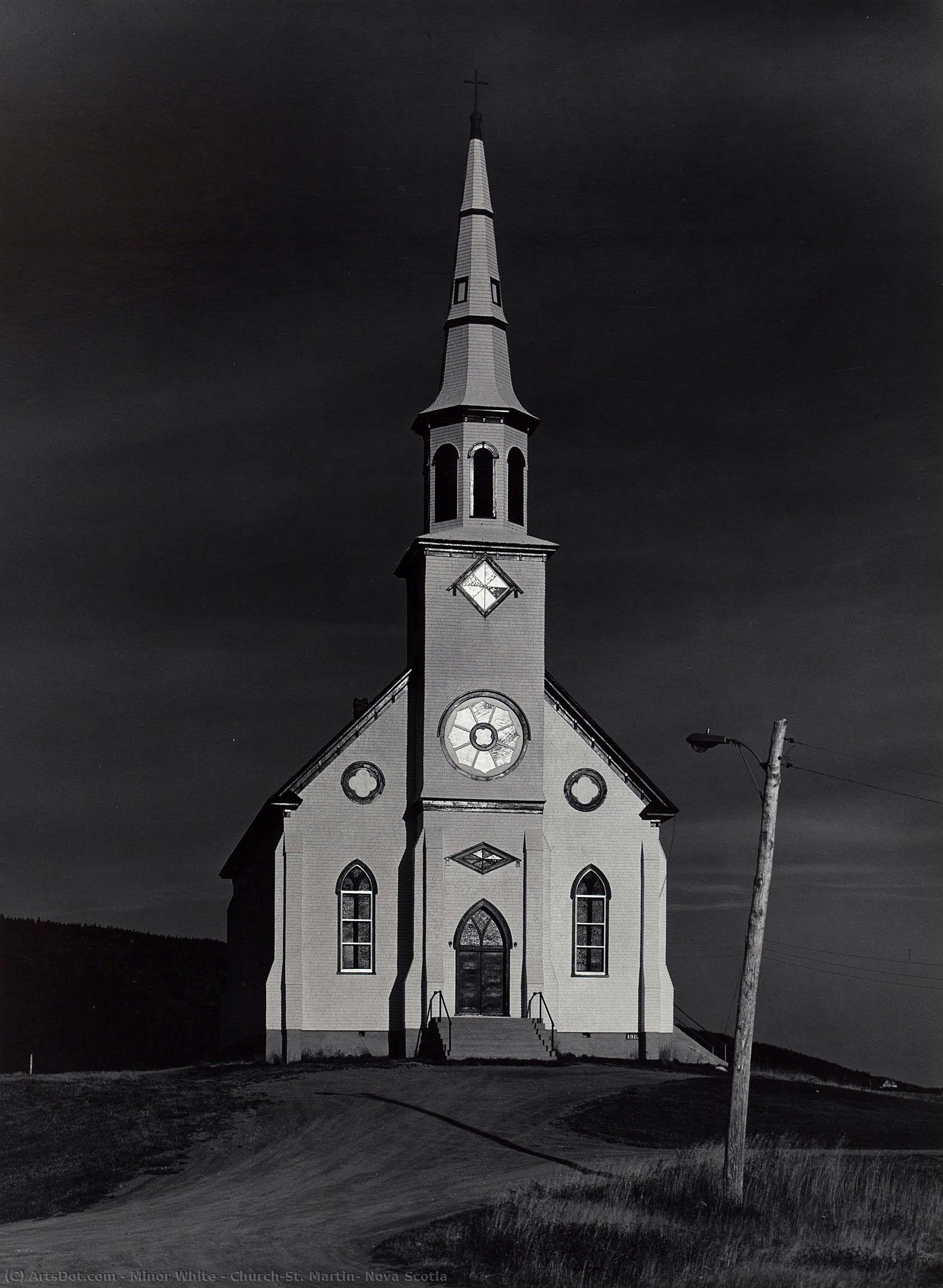 Church?st. Martin, Nova Scotia — Minor White