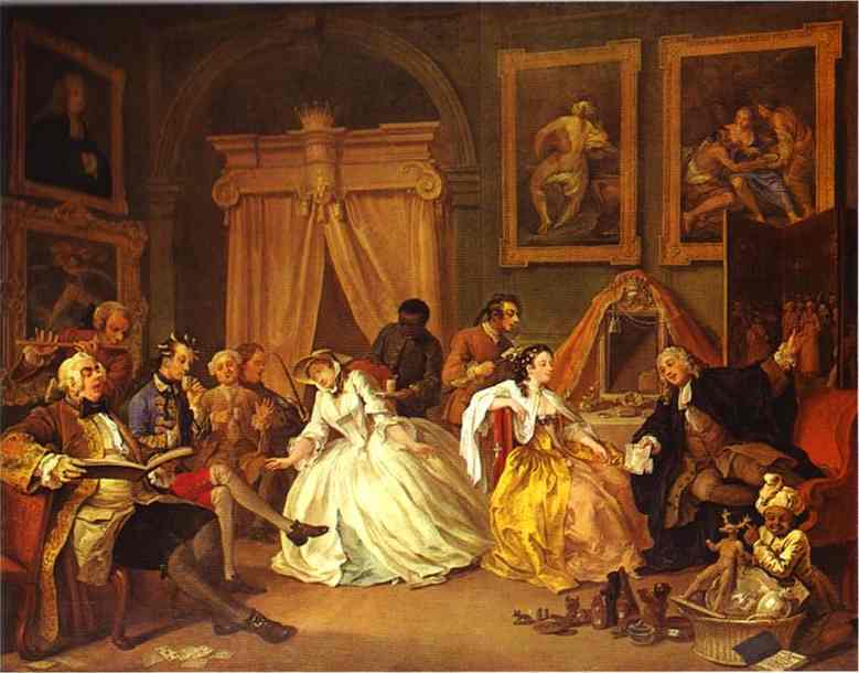 The Countess's Morning Levee — William Hogarth
