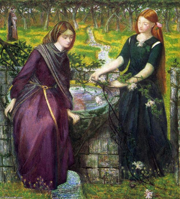 Dante`s Vision Of Rachel And Leah — Dante Gabriel Rossetti
