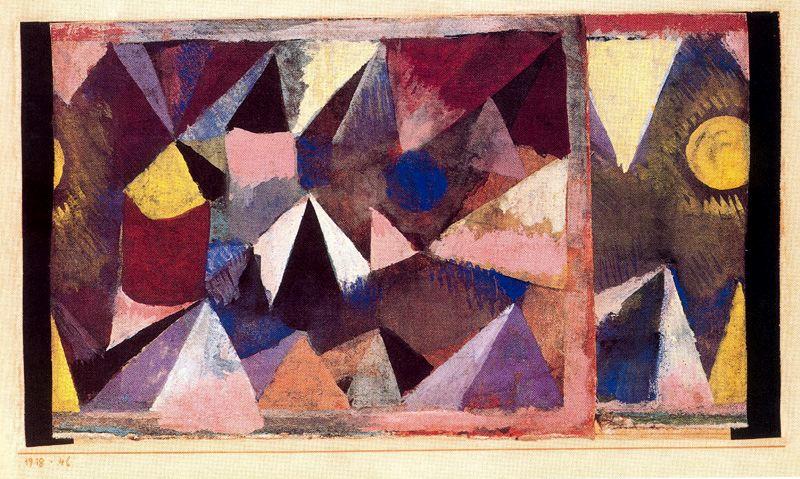Mountain Landscape — Paul Klee