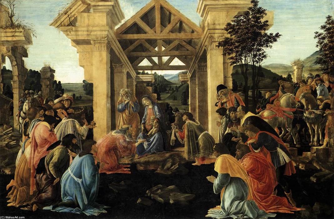 Adoration Of The Magi (14) — Sandro Botticelli