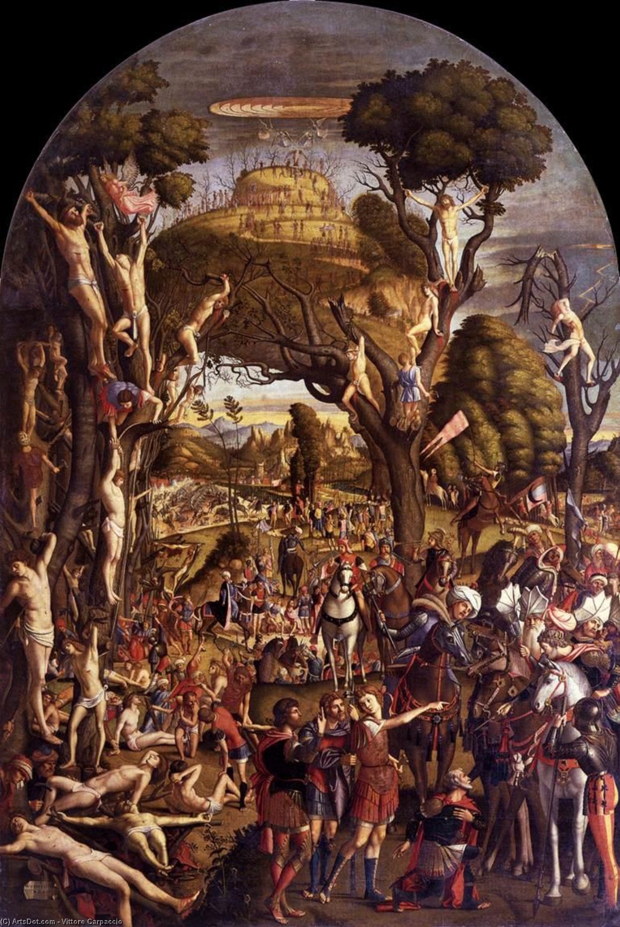 The Ten Thousand Martyrs On The Mount Ararat — Vittore Carpaccio