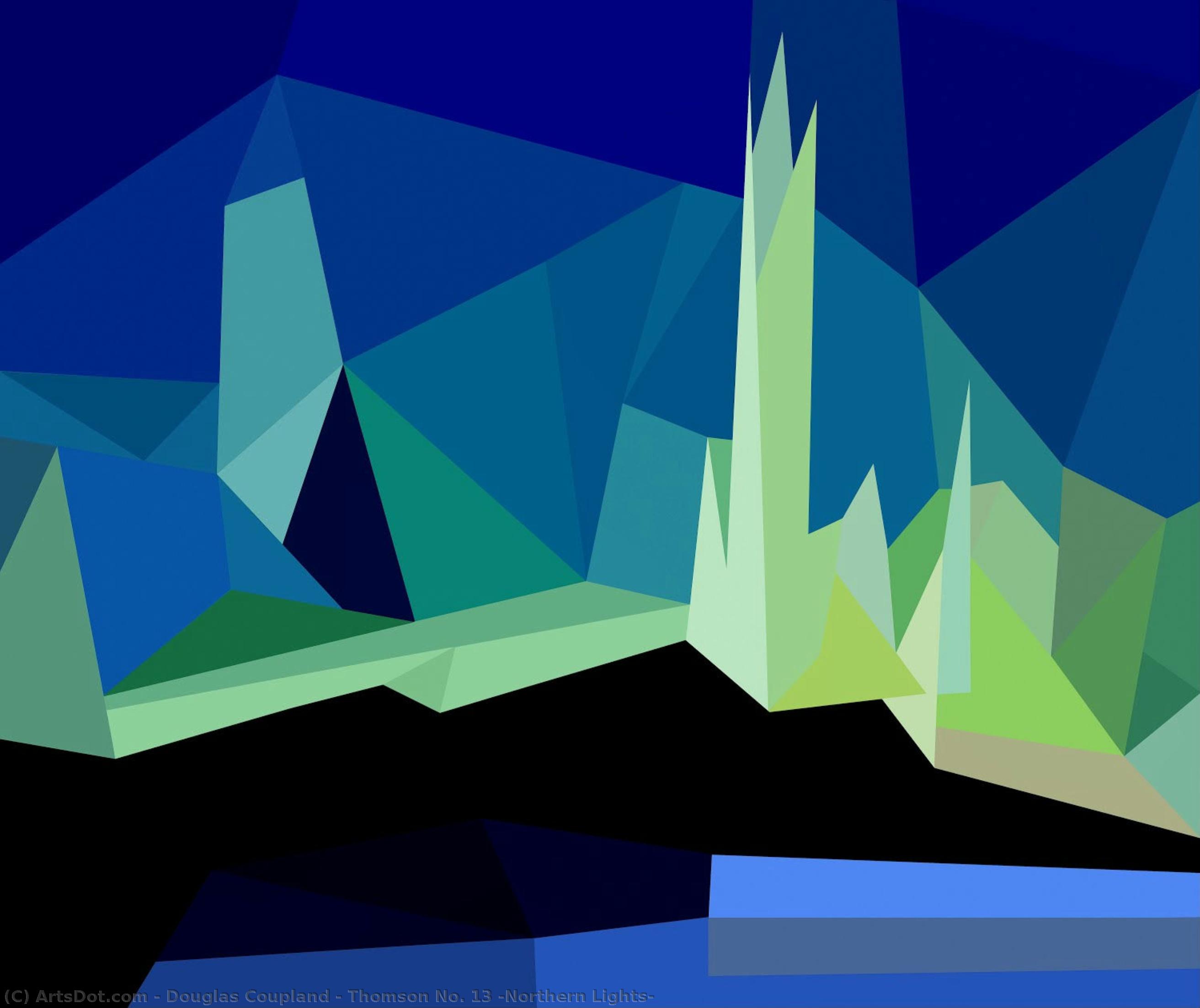 Thomson No. 13 (northern Lights) — Douglas Coupland