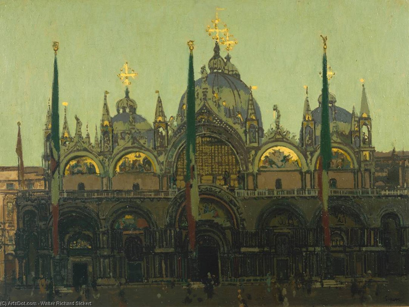 St. Mark's, Venice — Walter Richard Sickert