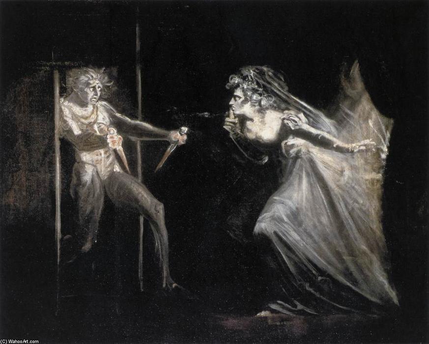 Lady Macbeth With The Daggers — Johann Heinrich Füssli