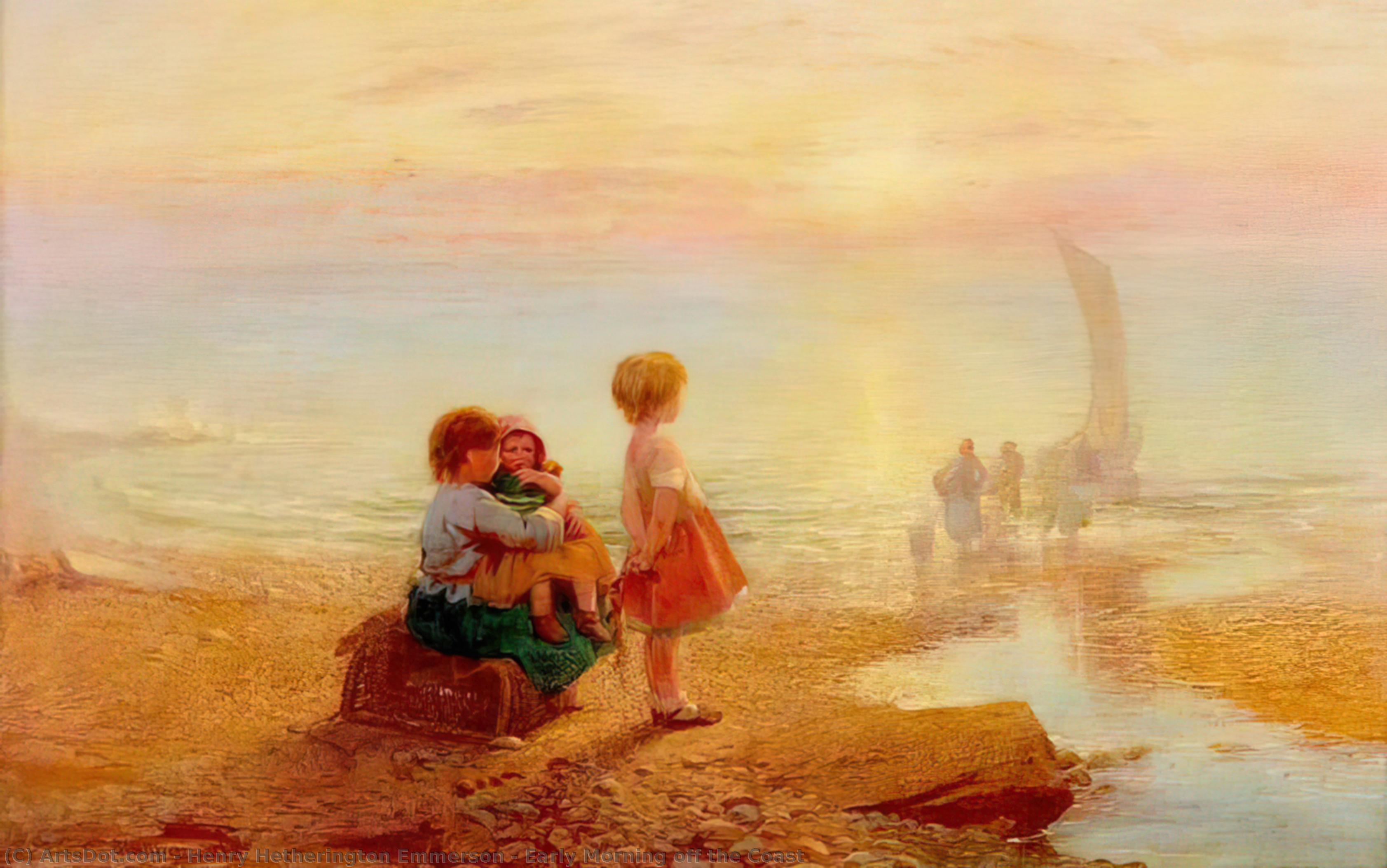 Early Morning Off The Coast — Henry Hetherington Emmerson