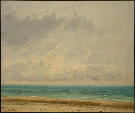 Calm Sea — Gustave Courbet