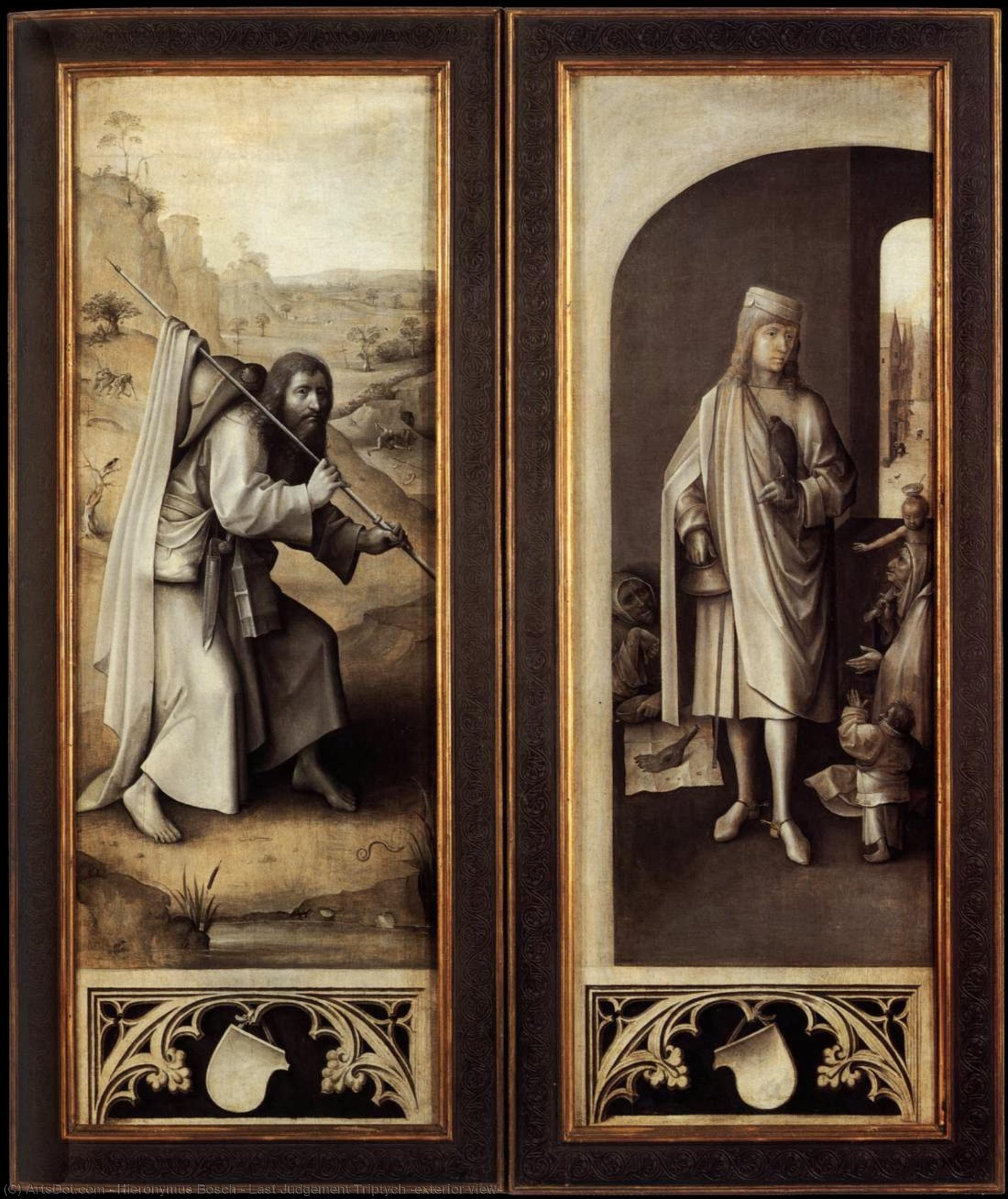 Last Judgement Triptych (exterior View) — Hieronymus Bosch