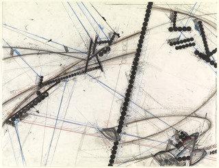 Sections Installation Study — Barry Le Va