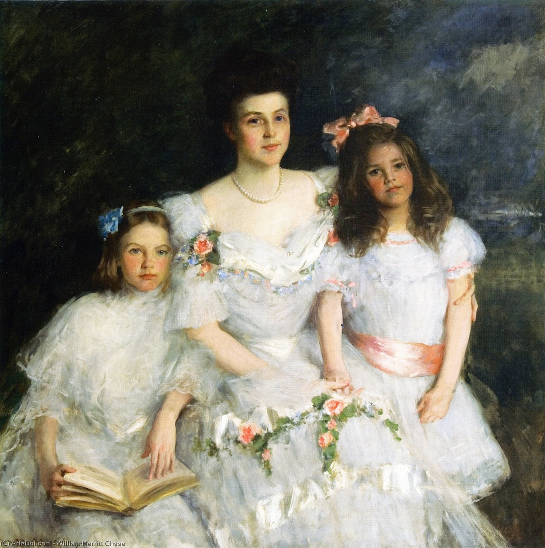 The Mother (also Known As Mrs. Gustavas Cook, Lavinia Cook, Nancy Cook) — William Merritt Chase