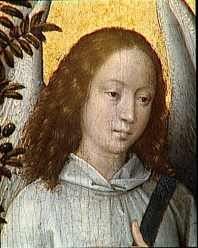 Ange Tenant Un Rameau D'olivier — Memling, Hans