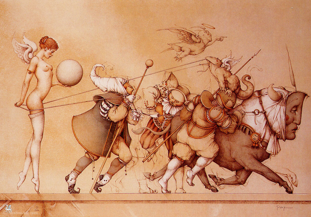 Returning The Sphere — Michael Parkes