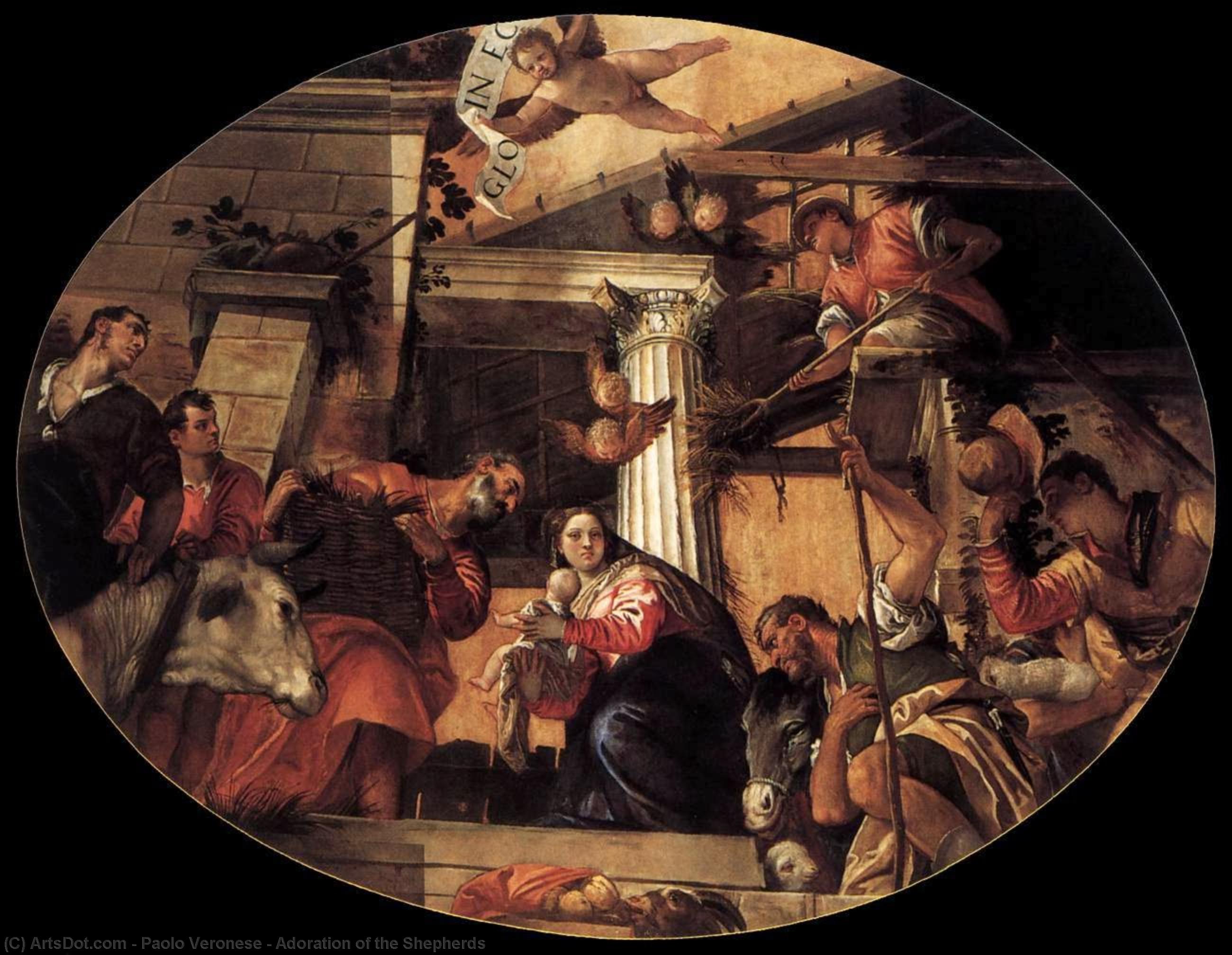 Adoration Of The Shepherds — Paolo Veronese